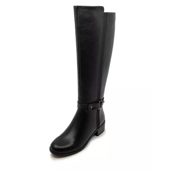 Nautica Women's Minetta Black Knee-High Riding Boots, Size 8, NEW - Picture 2 of 3